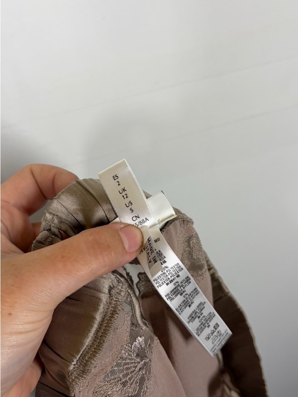 La Perla Silk Garland Short Size Small - Picture 11 of 12
